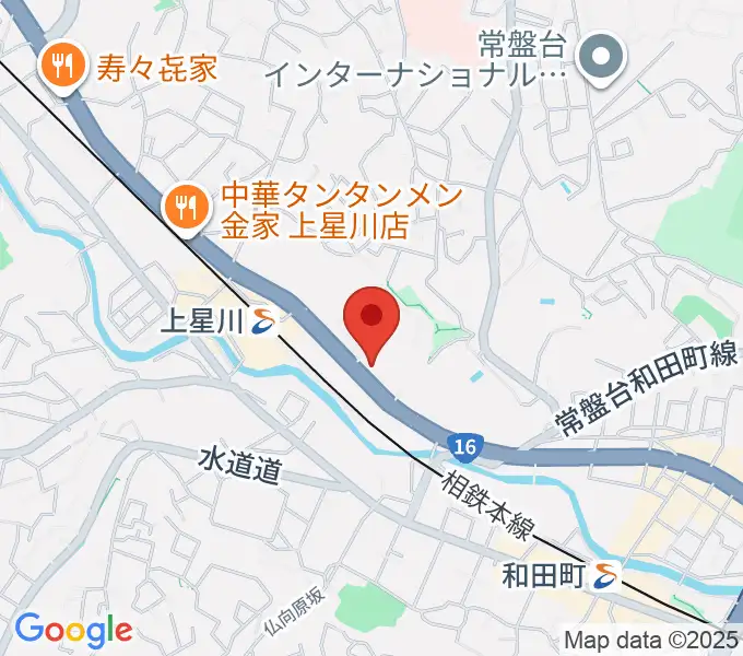 横浜ミュージックアカデミーの地図