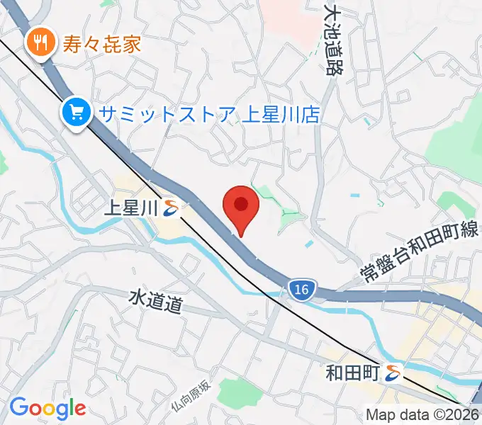 横浜ミュージックアカデミーの地図