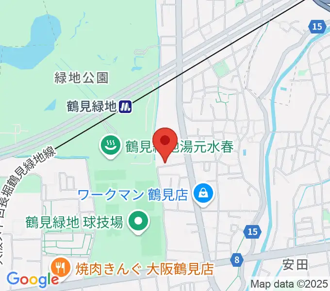 ナッジスタジオの地図