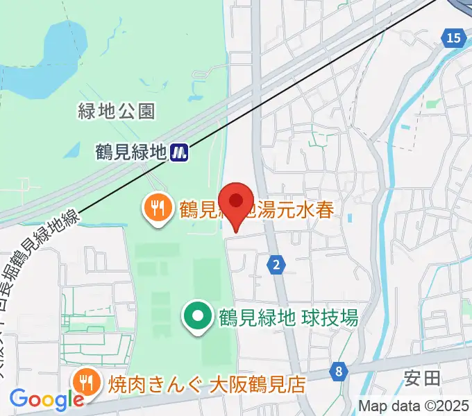 ナッジスタジオの地図