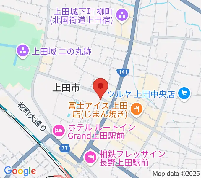 MY楽器の地図