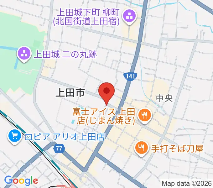 MY楽器の地図