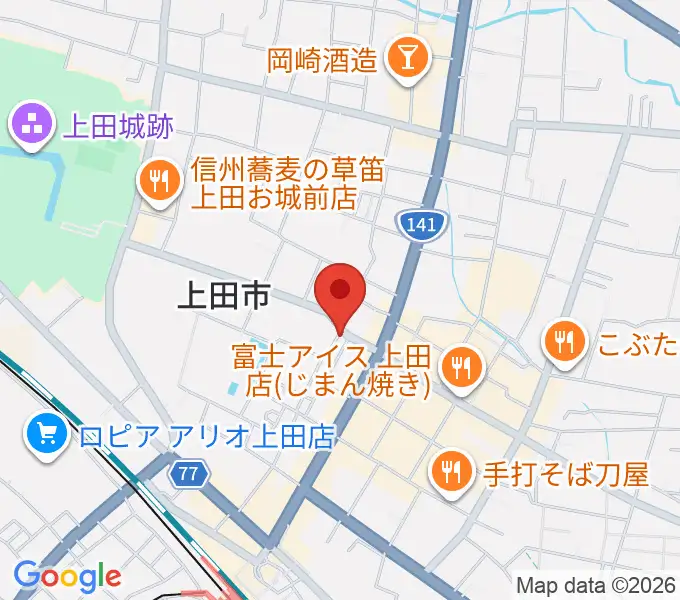 MY楽器の地図