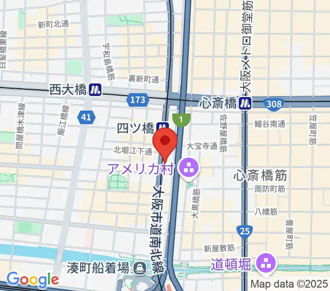 Vocal Space Bの地図