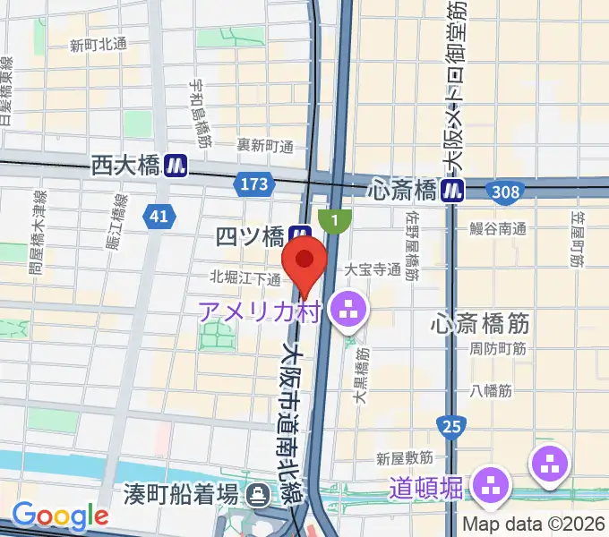 Vocal Space Bの地図