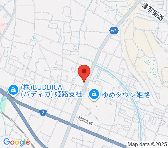 ピア音楽院の地図