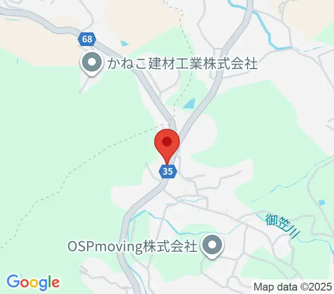 音楽堂PLUMの地図
