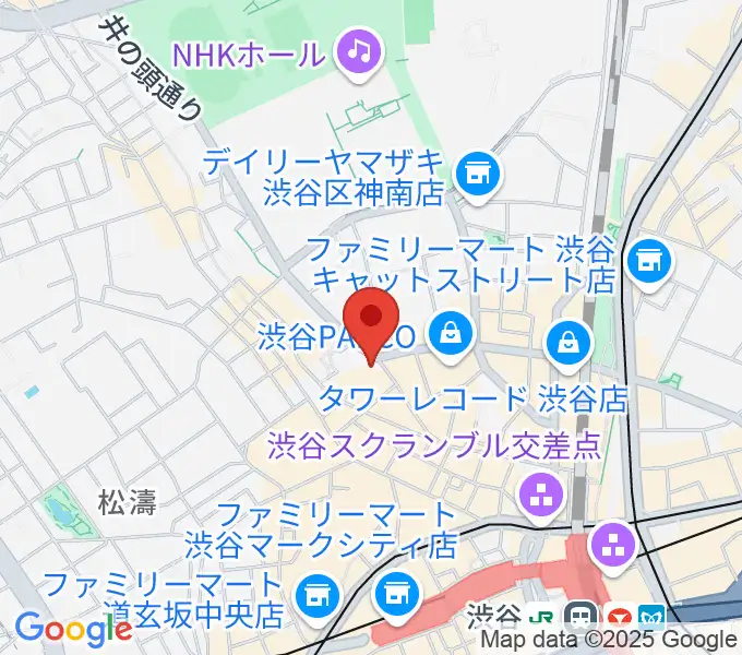 サウンドスクランブルの地図