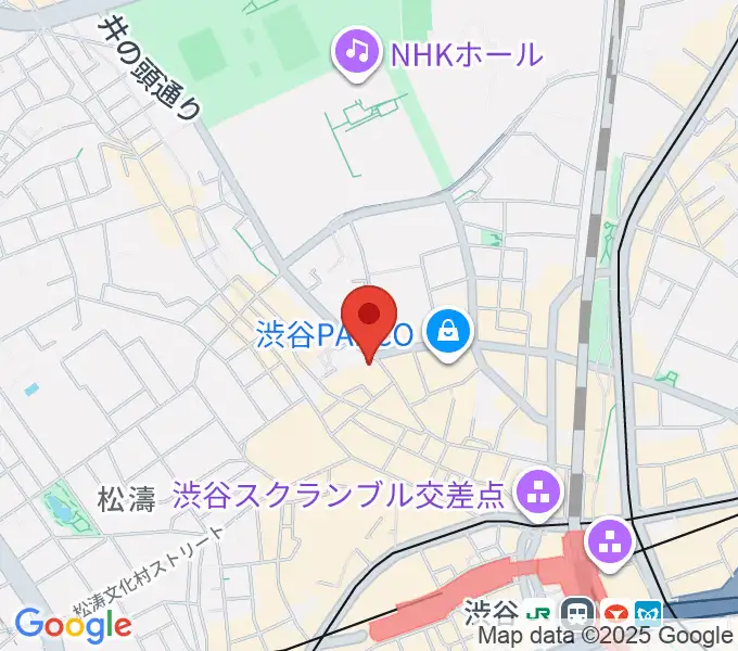 サウンドスクランブルの地図