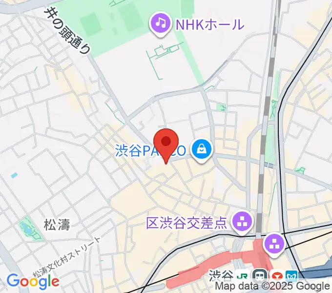 サウンドスクランブルの地図