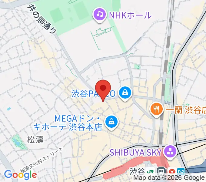 サウンドスクランブルの地図