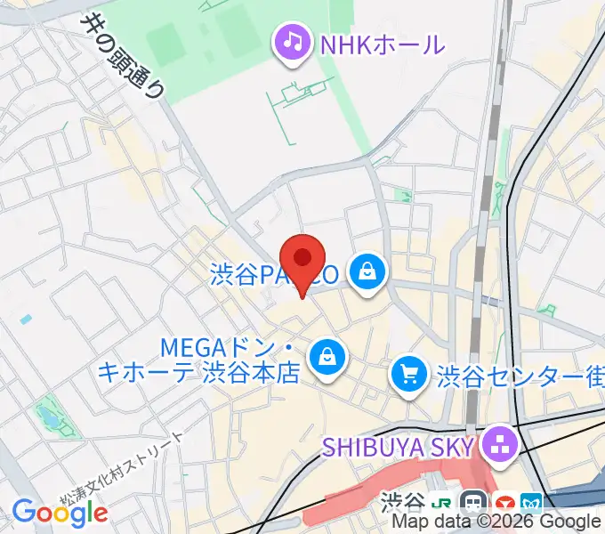 サウンドスクランブルの地図