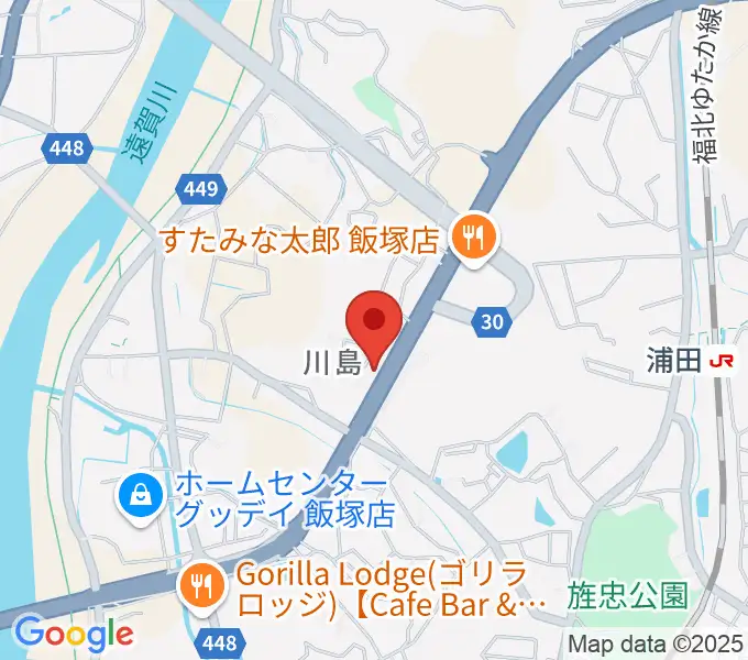 クラブゴーストタウンの地図