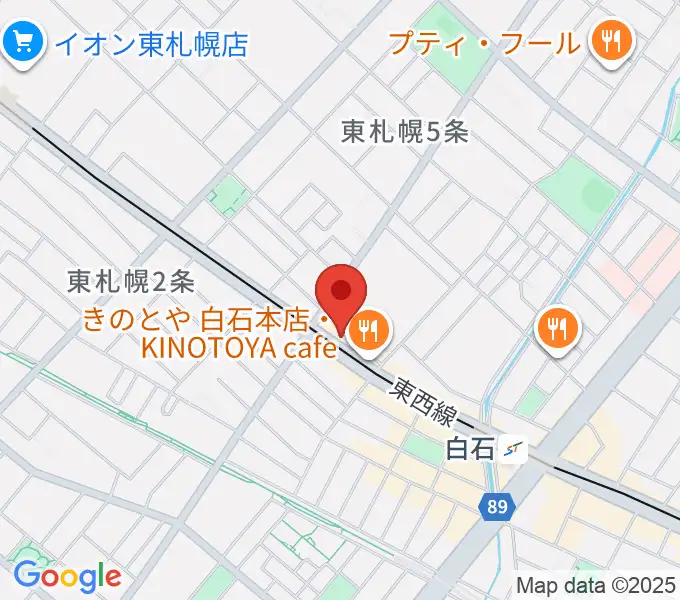 middle Cの地図