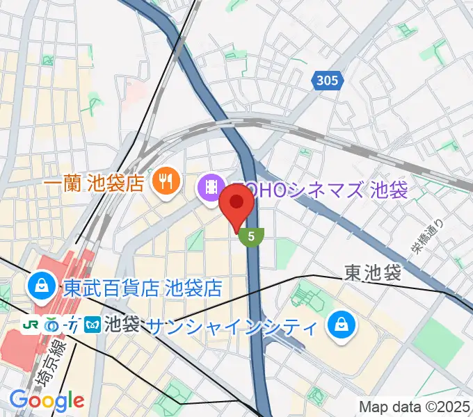 スタジオシグナルの地図