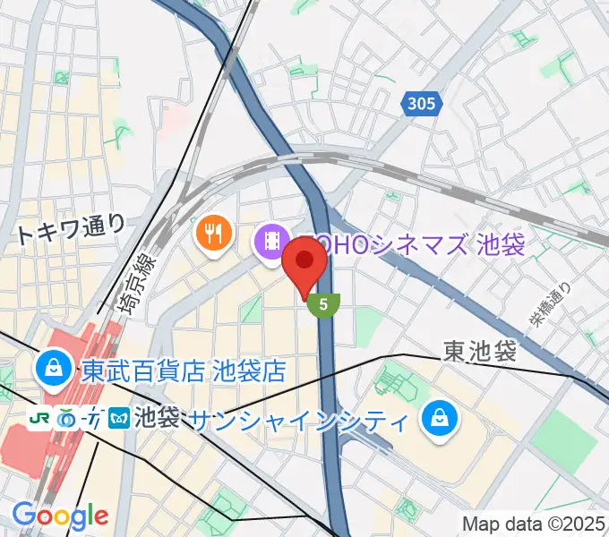 スタジオシグナルの地図