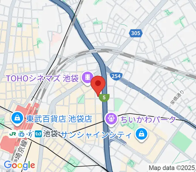 スタジオシグナルの地図