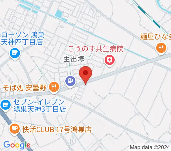 サウンドステアの地図