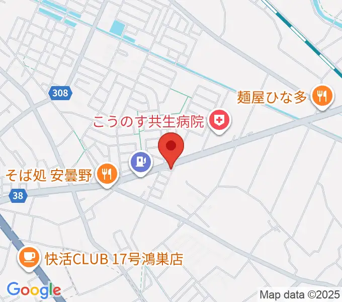 サウンドステアの地図