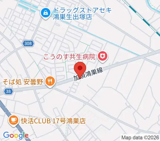 サウンドステアの地図