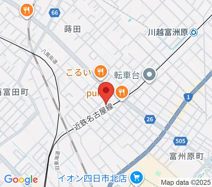 ホーリーハウスの地図