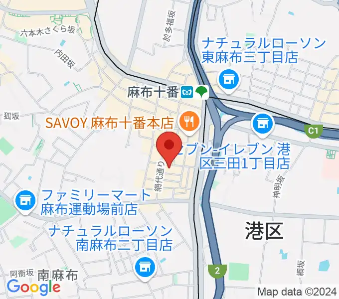 音楽塾ヴォイス東京校の地図