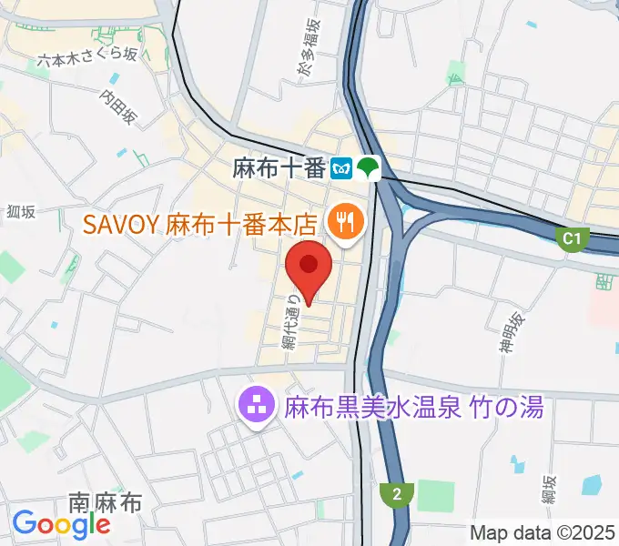 音楽塾ヴォイス東京校の地図