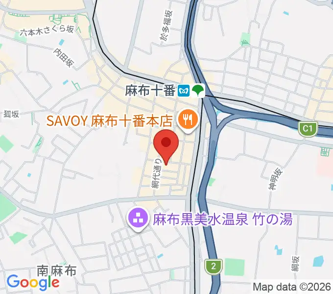 音楽塾ヴォイス東京校の地図