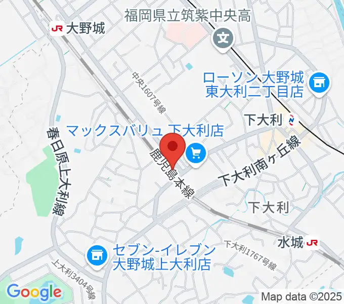 フォーレ音楽院の地図