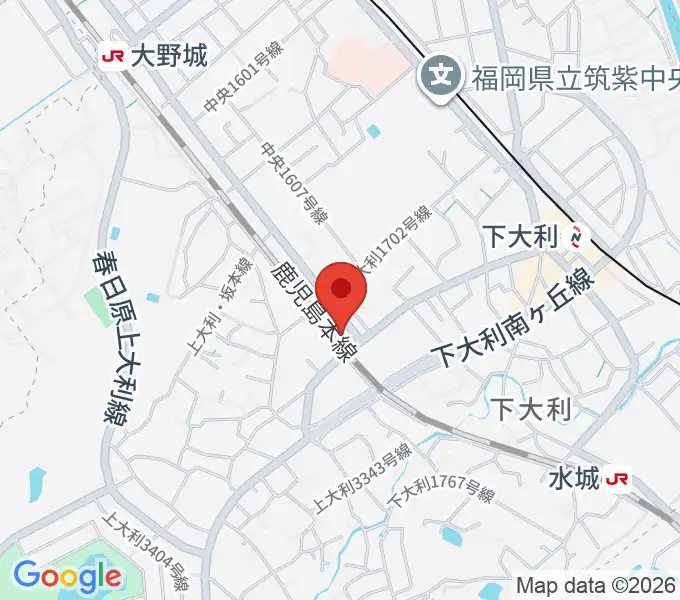 フォーレ音楽院の地図