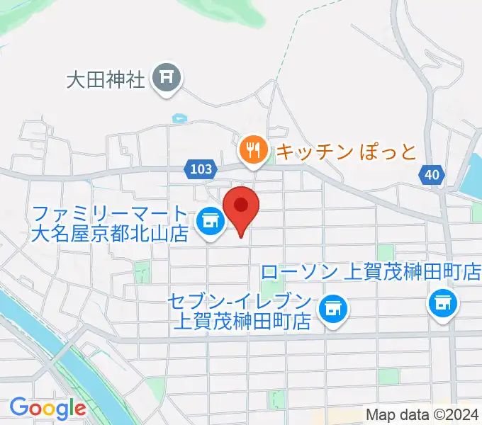 ビーセブンの地図