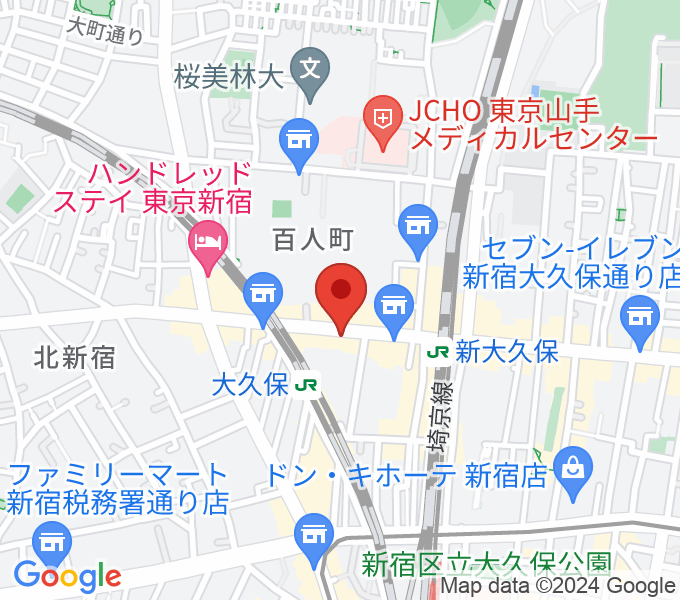 ミュージックライフタオ 東京店の場所