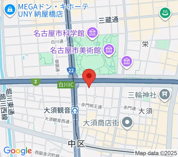 Studio STAIRWAYの地図