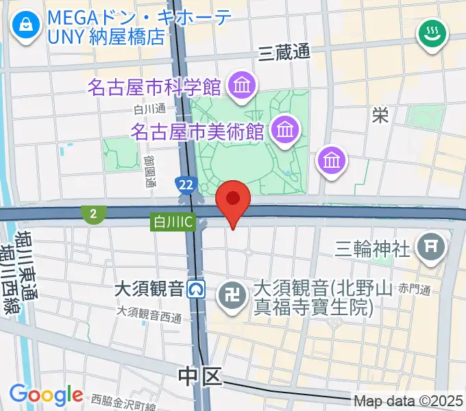 Studio STAIRWAYの地図