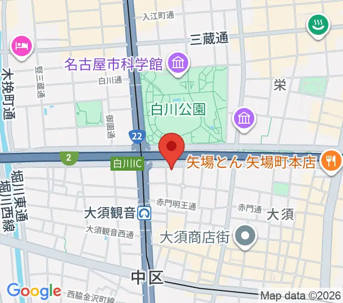 Studio STAIRWAYの地図