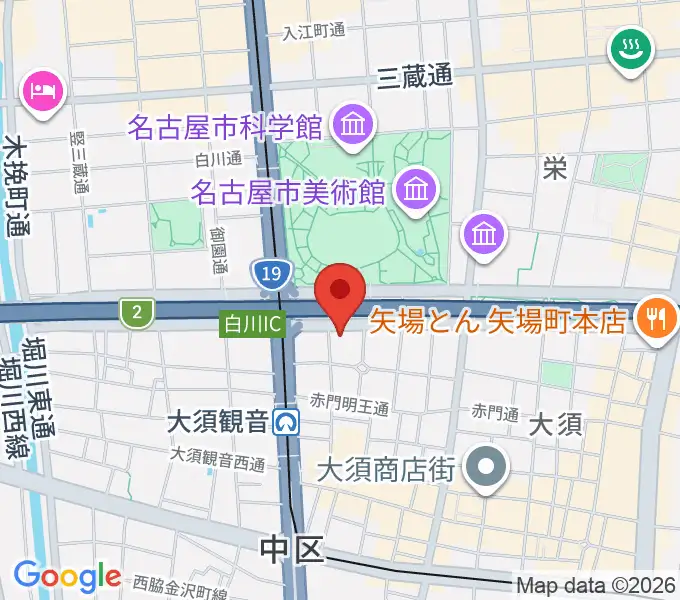 Studio STAIRWAYの地図