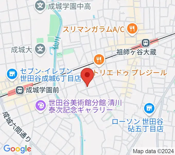 スタジオ トーンマイスターの地図