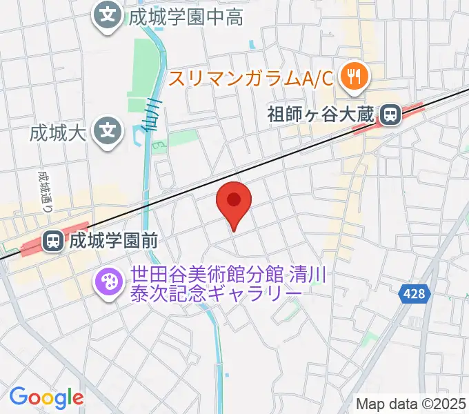 スタジオ トーンマイスターの地図