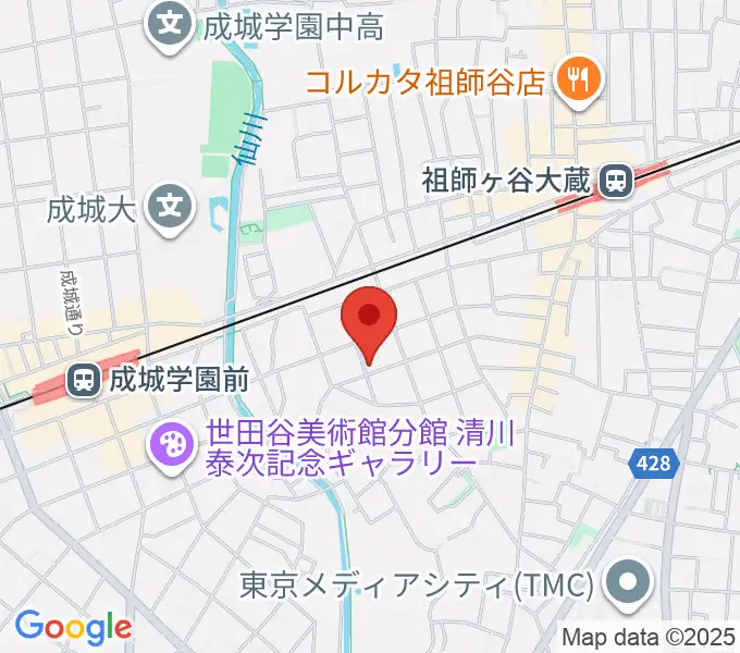 スタジオ トーンマイスターの地図