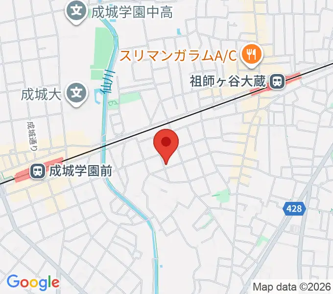 スタジオ トーンマイスターの地図