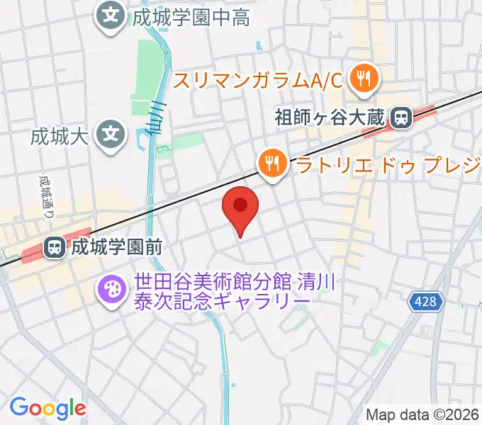 スタジオ トーンマイスターの地図