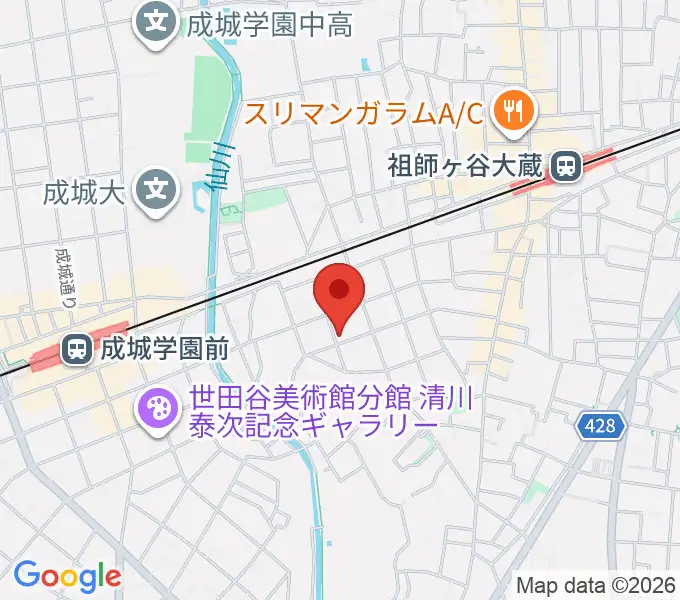 スタジオ トーンマイスターの地図
