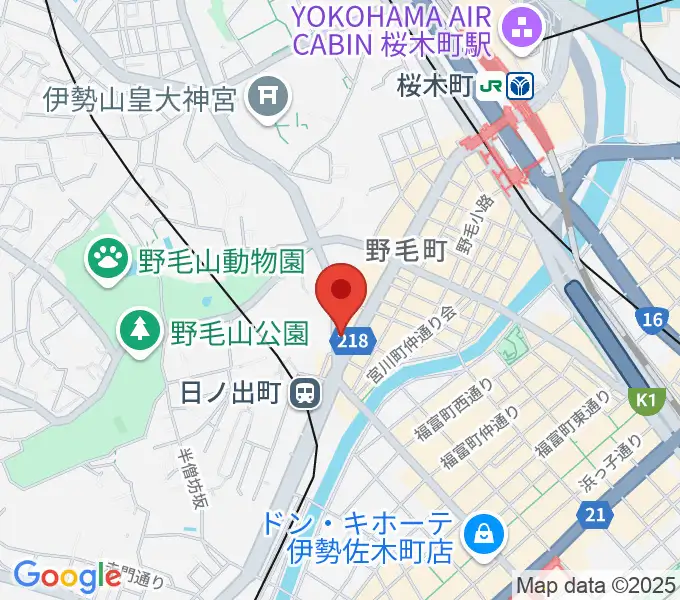 THE CLUB SENSATIONの地図