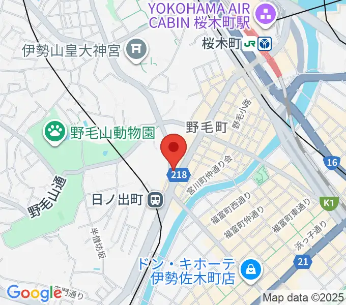 THE CLUB SENSATIONの地図