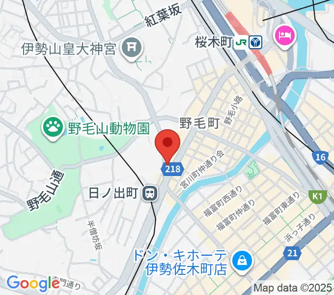 THE CLUB SENSATIONの地図