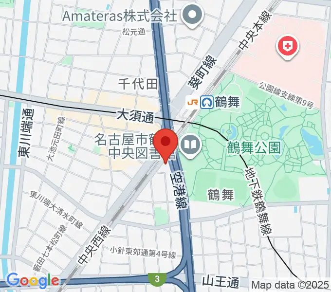カノンミュージックスクールの地図