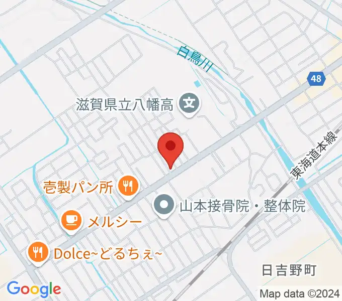 TMAミュージックスクール 八幡センター教室の地図