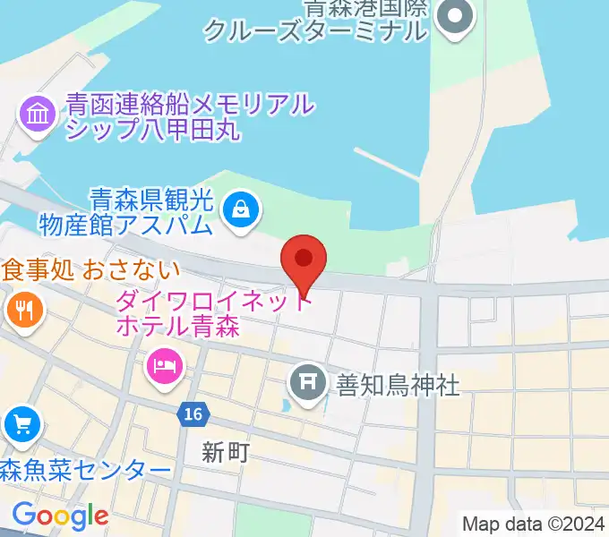 青森クォーターの地図