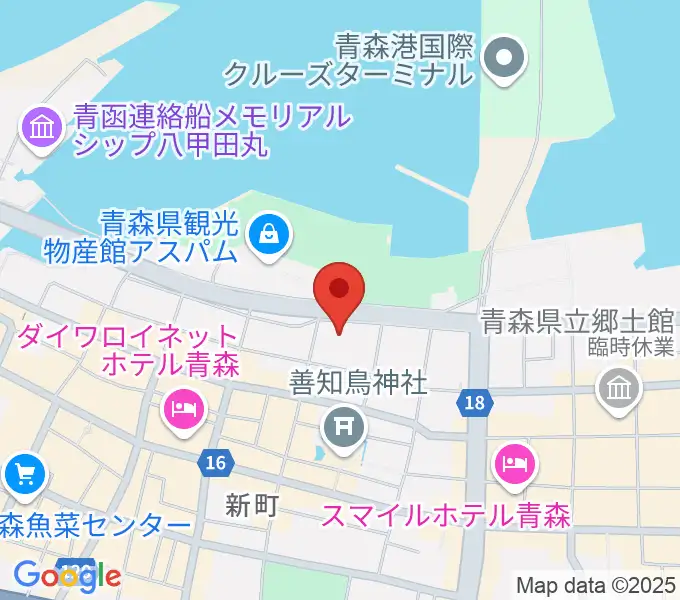 青森クォーターの地図