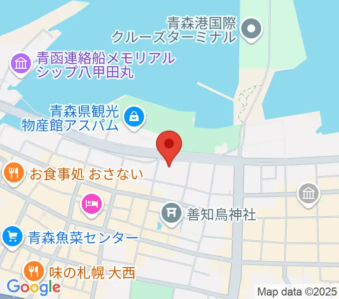 青森クォーターの地図
